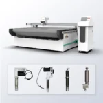 2026 Flatbed Oscillating Knife Cutter for Textile, Roller Blind