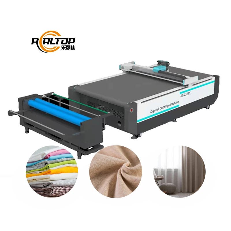 Hd9d2c6476bf643aa9445bc5380d9a693r.webp 2026 Automatic Fabric Cutting Table Adjustable High-Precision - Image 1