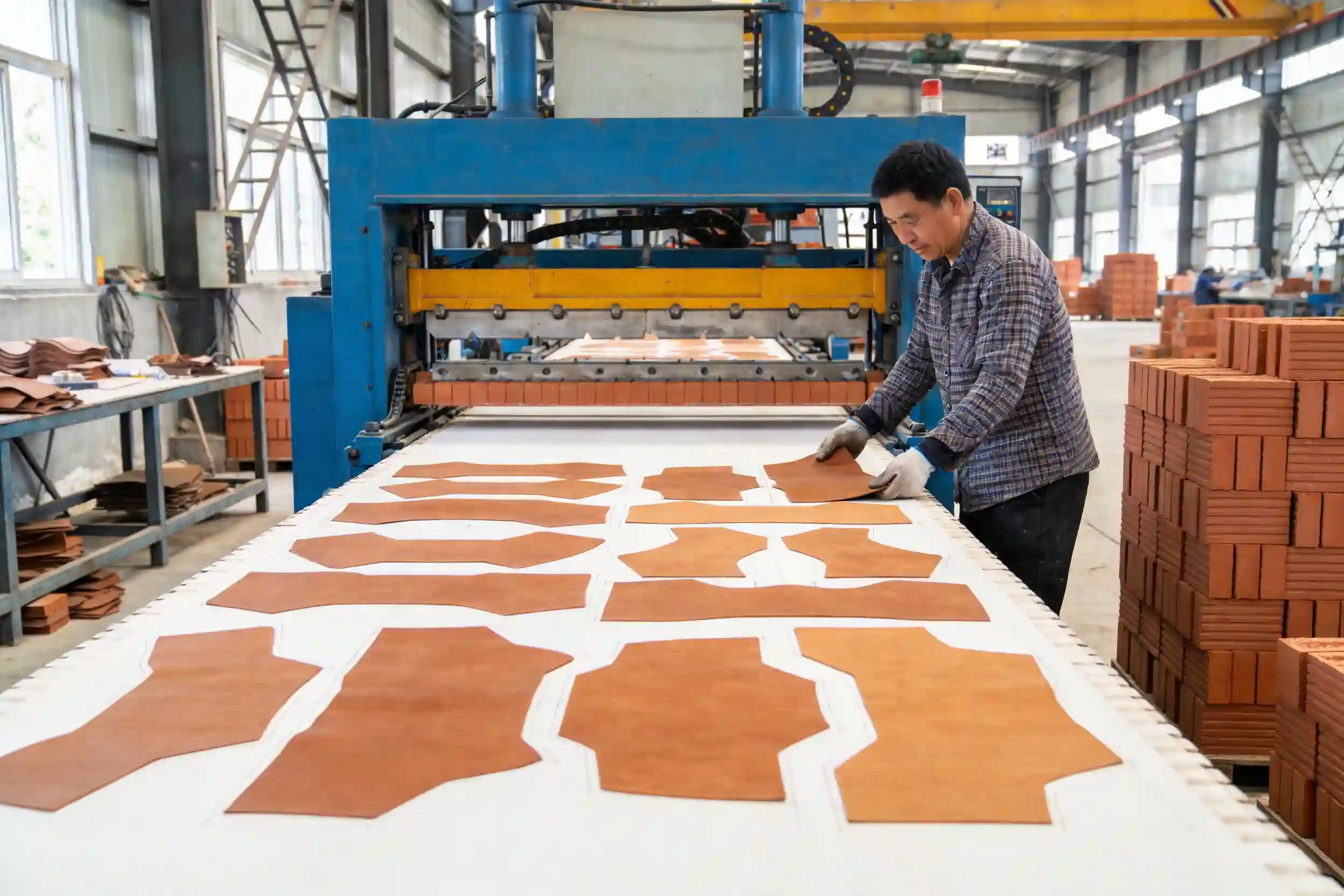 Leather Cutting Pattern Layout Material Nesting Optimization