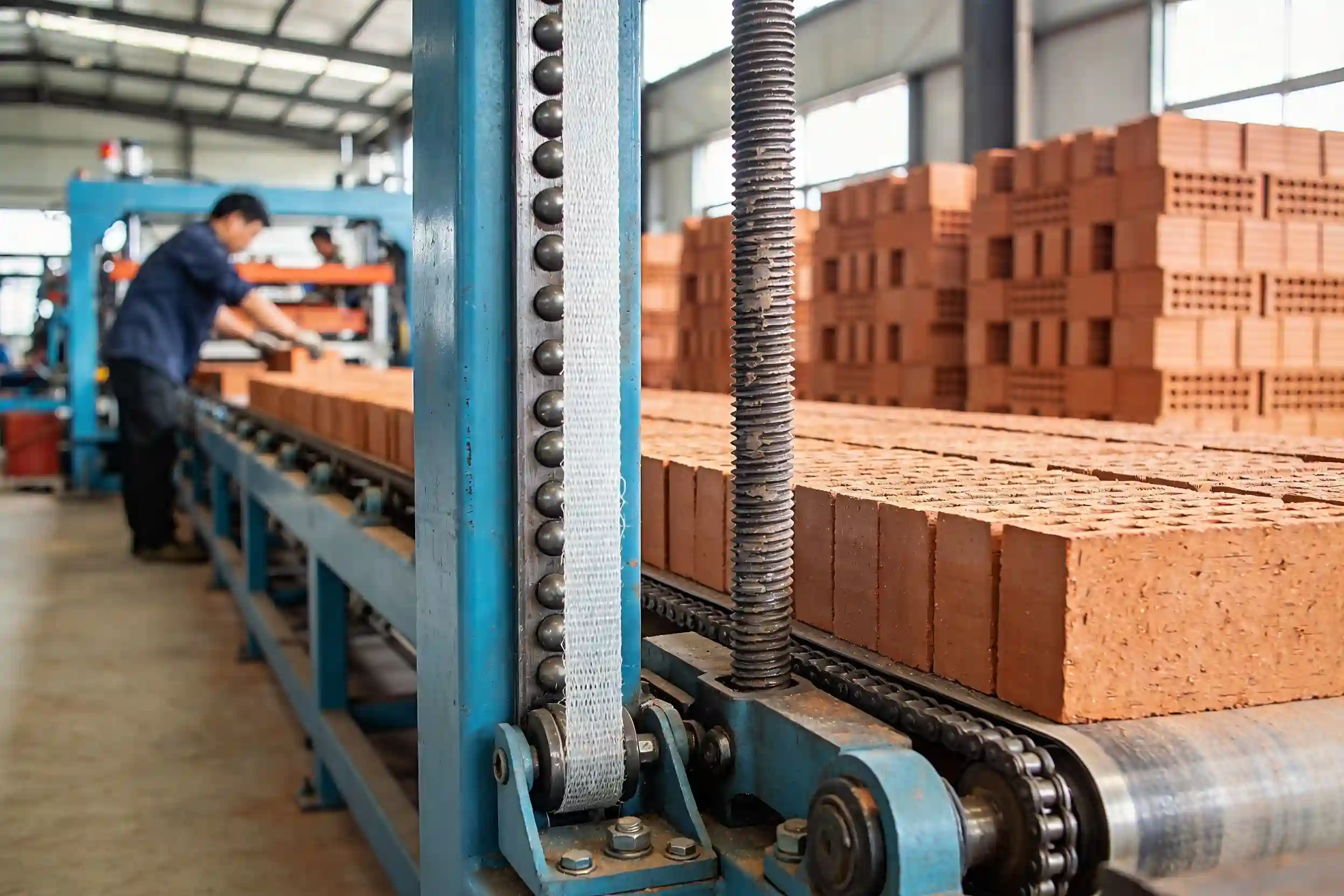 Fiberglass cutting component wear patterns Guide rail and ball screw wear assessment