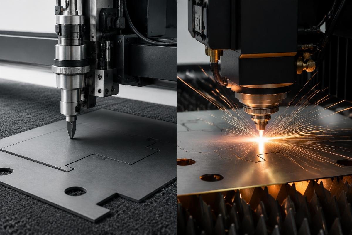 Knife Cutting vs Laser Cutting Comparison