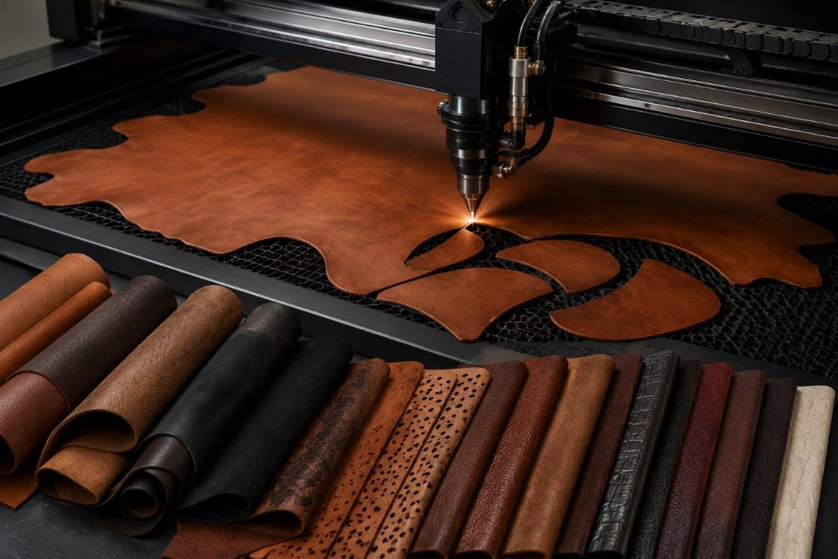 Leather types and cutting methods