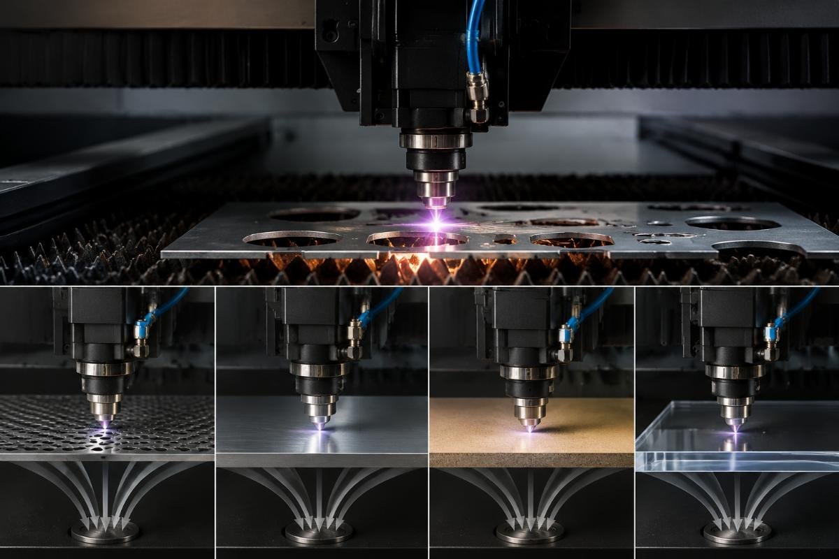 vacuum pressure settings for different materials