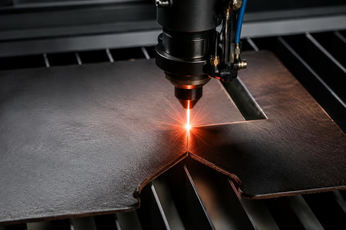 corner overcut causes in leather cutting