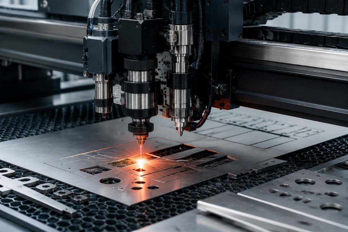 Multi-tool CNC machine in packaging production Packaging factory using multi-tool custom CNC machine to produce short-run prototype samples