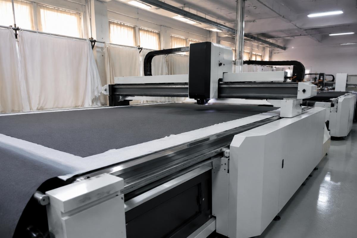 North Africa CNC cutting equipment deployment On-site CNC cutting machine installation for a textile factory in Cairo